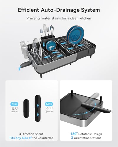 Expandable Dish Drying Rack