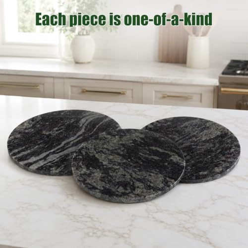 Marble Lazy Susan (Blue Fantasy / 16")