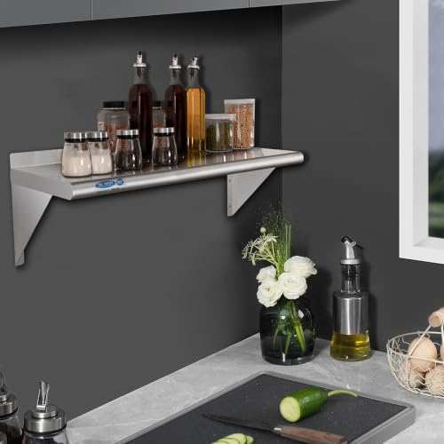 HARDURA Stainless Steel Shelf 14" x 48" (14"X48")