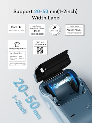 B1 Label Maker Machine with 3 Tapes