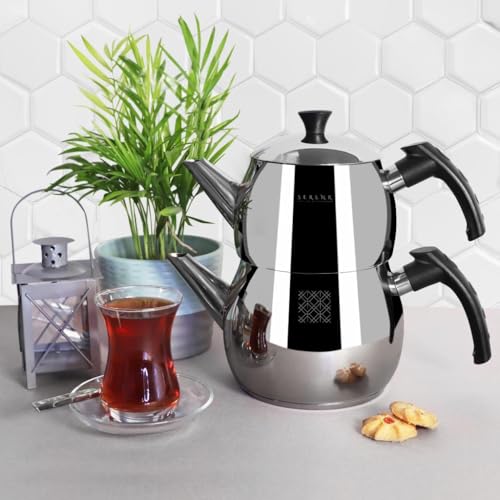 Modernist Stainless Steel Teapot (Classic)