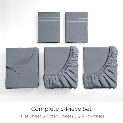 Iconic 5 Piece (1375 Mineral Gray / Split King)