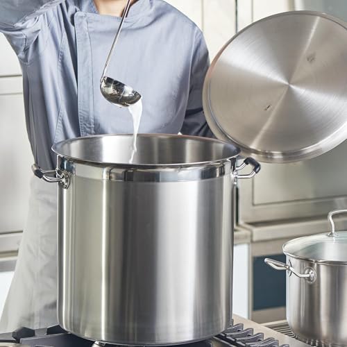 32 Quart Heavy Duty Stock Pot with Lid (32 Quarts)