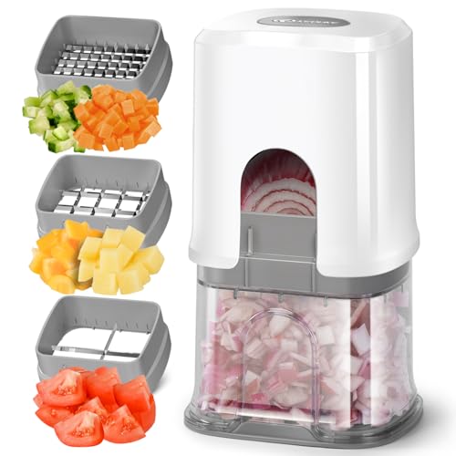 Multifunctional Vegetable Chopper White (Cube / White)