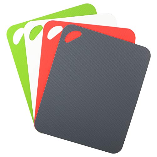 Heavy Duty Cutting Board Grippmat (11.5 x 14 inches / Gray, Red, White and Green)