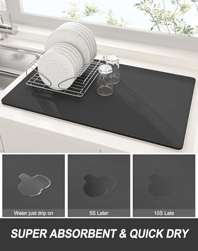 Dish Drying Mat for Kitchen Counter