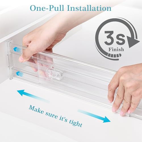 4" Regular Upgrade Drawer Divider for Clothes (12 Count)