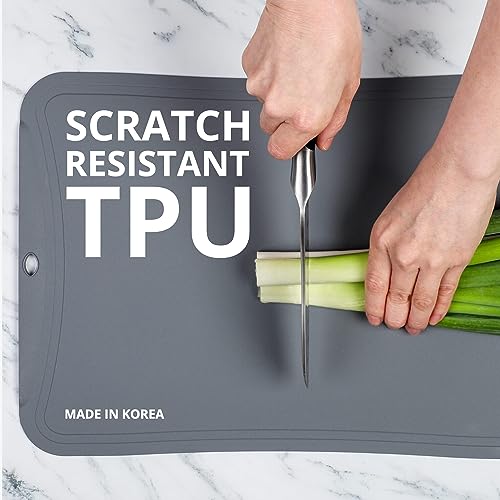 TPU Cutting Board (Medium / Dark Gray)