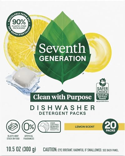 Dishwasher Detergent Pods (20 Count (Pack of 1))