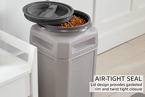 Airtight Dog Food Storage Container (13 Gal/ 54 lbs)