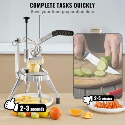 Commercial Vegetable Fruit Chopper 1 (Lever style 1/4″)