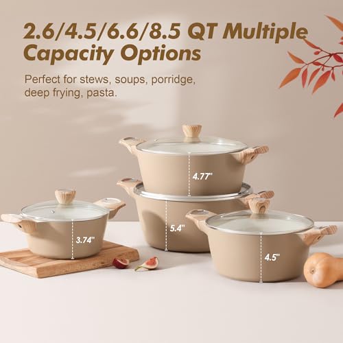 Ceramic Nonstick Pot (11 Quarts / Ceramic Taupe)