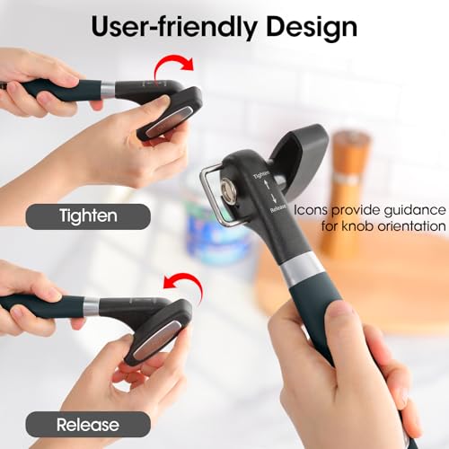Can Opener Manual Side Safe Cut Can Opener Smooth Edge