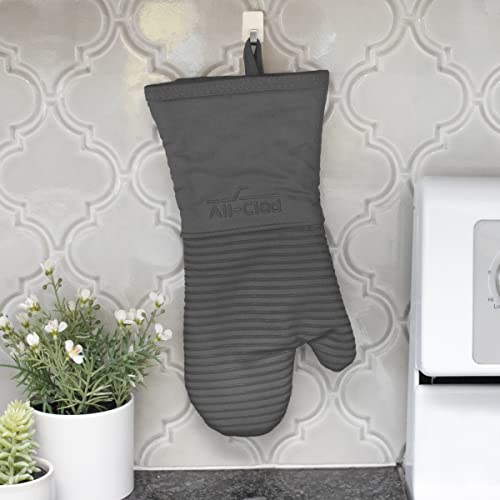 All Clad Silicone Oven Mitt (Pewter / 1 Pack)