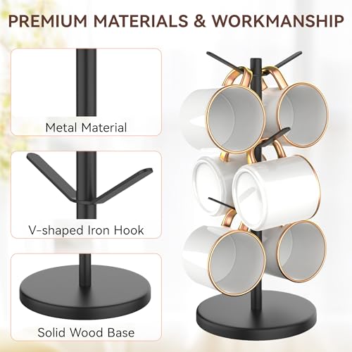 Coffee Mug Tree Holder Countertop