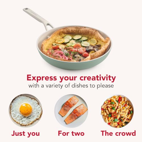Hard Anodized Induction Ceramic Pots and Pans Set (Cardamom / 9 Piece)