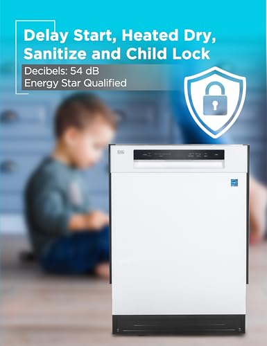 24" Built In Dishwasher (White - 100MW)