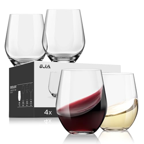 Wine Glasses Set (Set of 4-15 oz)