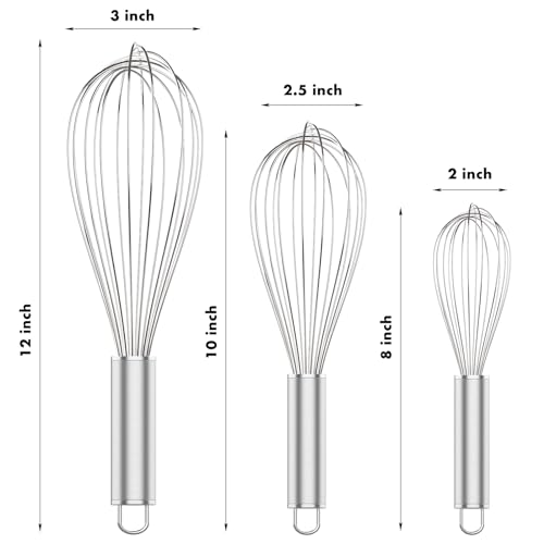 304 Stainless Steel Whisk Set