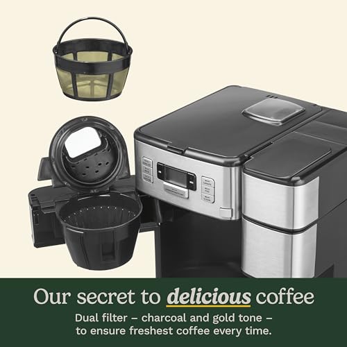 Coffee Maker 2 (12-Cup Glass / Grind & Brew Plus / Stainless)