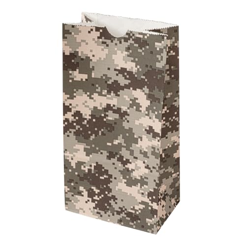 Camouflage Paper Bag (4 lb / Camouflage)