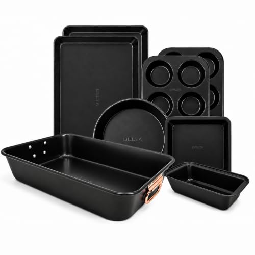 Stackable Nonstick Bakeware Set (Black)