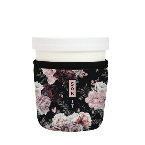 IceCreamSok Insulated Neoprene Cover (Bloom at Night / Fits Tapered Pints)