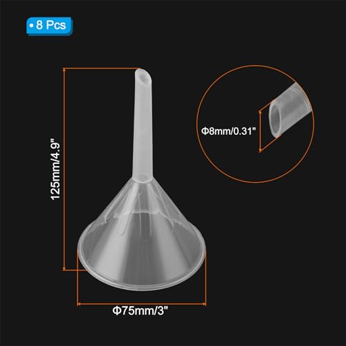 3 Inch Clear Plastic Funnel (3 Inch)