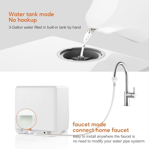 Countertop Dishwasher Water Tank 10 Programs Baby Care Mode Hot Air Drying (new)