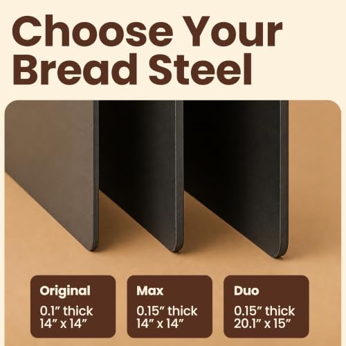 Bread Steel Duo (Duo, 20”x15”x0.15”)