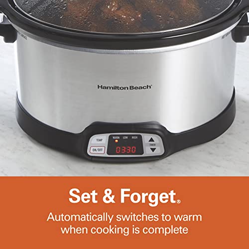 Set & Forget 8 Quart Programmable Slow Cooker