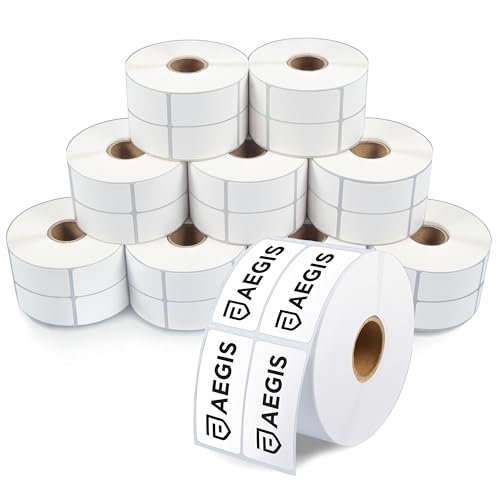 2" X 1" (2-Up) Direct Thermal Labels (26000 Count, 10 Rolls with 1" Core) (2" X 1" - 2 UP)