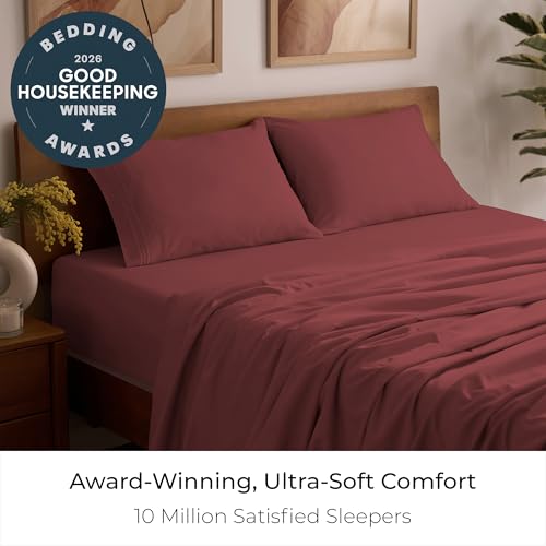 Iconic 4 Piece (1752 Brick Red / Queen)