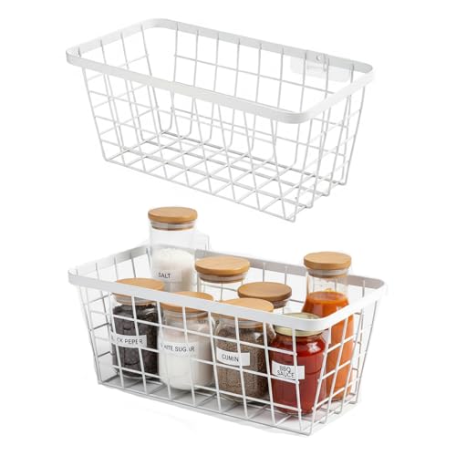 2 Set LeleCAT Hanging Wall Basket Organizer (2 Count)