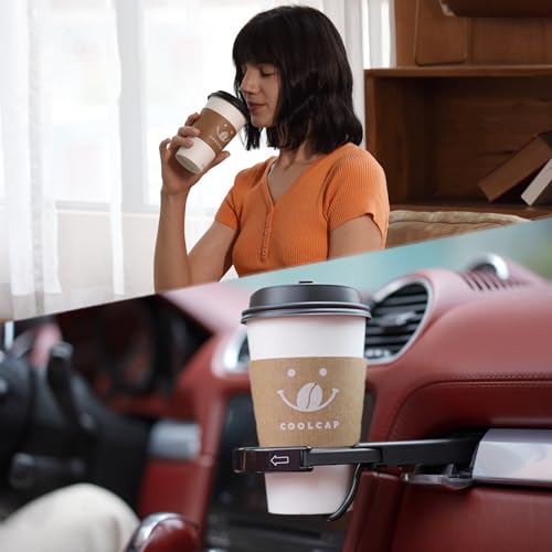 Coffee Cups with Lids and Sleeves (White-100packs / 16 oz)