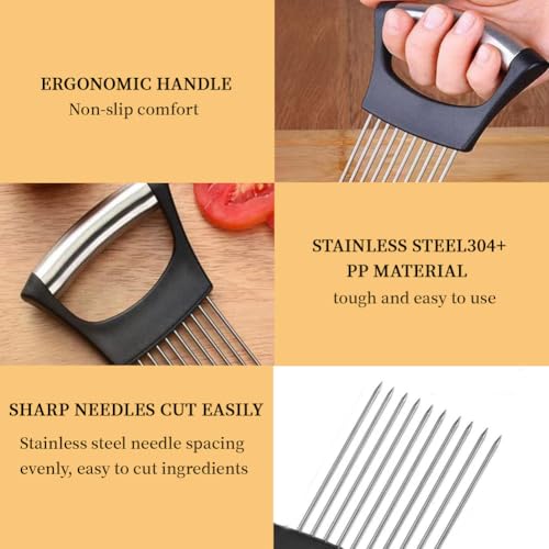 Onion Holder for Slicing (2 Pack)