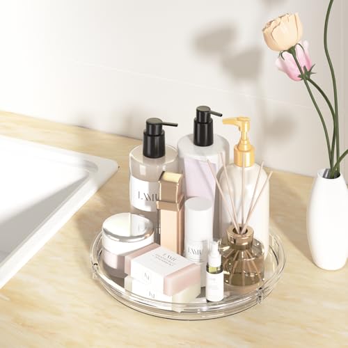 4 Pack 9.25in Lazy Susan Organizer (Clear 9.25in / 4 Pack)