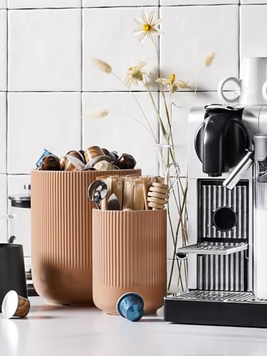 Utensil Holder for Kitchen Counter (Dusty Coral)
