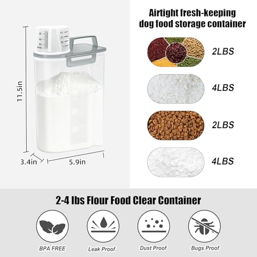 Airtight 4 LBS Rice (Clear Grey / 2L-1pack)