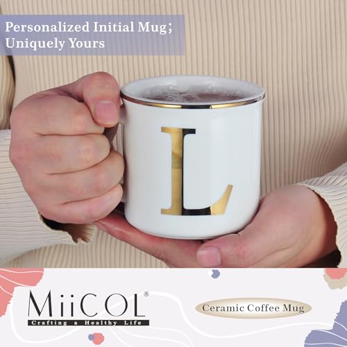 Ceramic Coffee Mug 16oz (Letter L Mug)