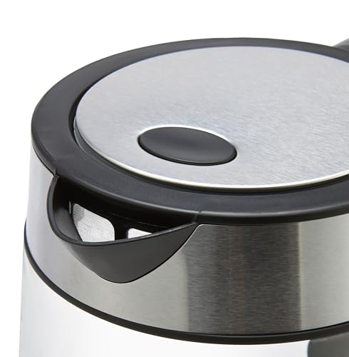 Electric Kettle with Glass Carafe for Tea and Coffee (Glass Carafe / 1.8 Quarts)