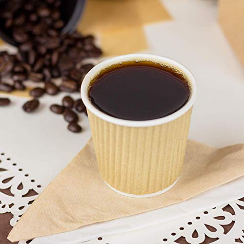 Coffee Hot Cups 4oz [1 (4 OZ / Brown)