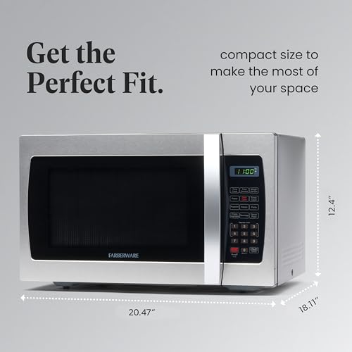 1.3 Cu. Ft. Countertop Microwave Oven (1.3 Cu. Ft. / Stainless Steel)
