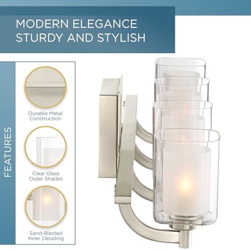 Kolt 29" LED Vanity Light (4-Light / Brushed Nickel)