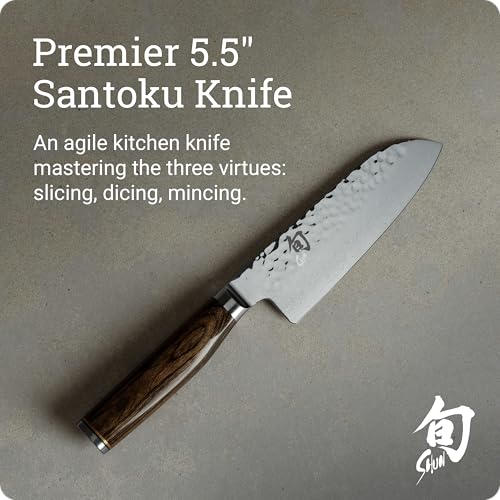Premier 5.5" Santoku Knife (Silver / 5.5")