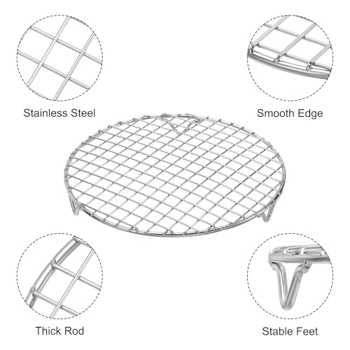 Round Cooking Rack with Legs