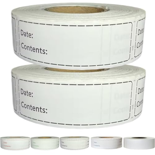 1000pcs Freezer Labels (1000 Count)