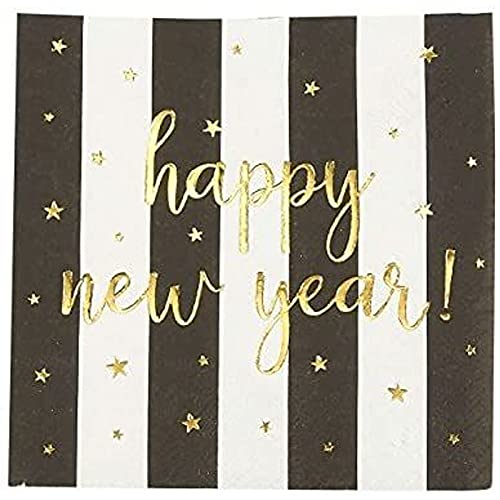 Happy New Year Party Supplies (50 Pack)