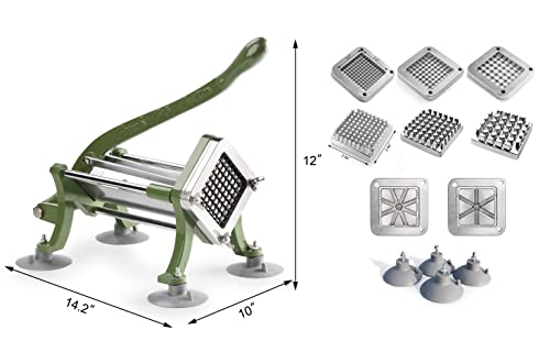 Commercial Grade French Fry Cutter with Complete Combo Sets
