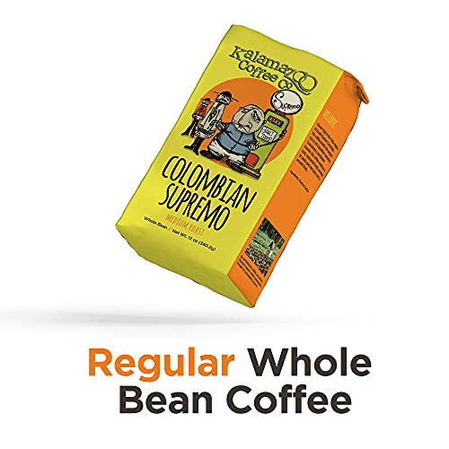 Colombian Supremo Whole Bean Coffee (12 Ounce (Pack of 3))